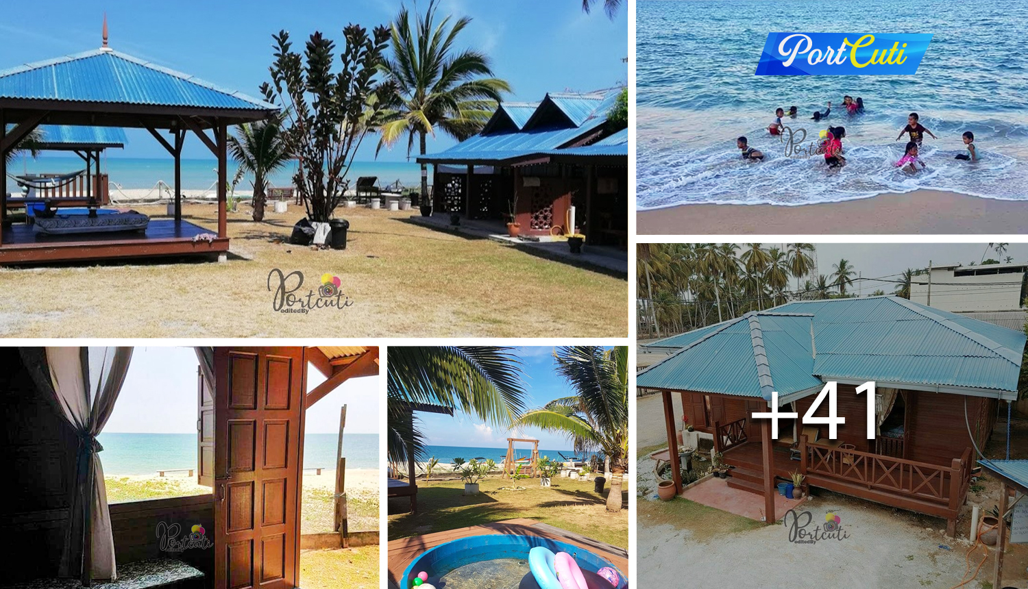 Chalet Depan Pantai Di Terengganu, Ini Salah Satunya Yang Memberikan